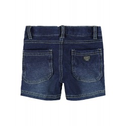NAME IT Mini Ryan Sweat Shorts - Dark Blue Denim