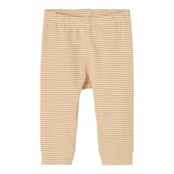 NAME IT Baby Fipan Long John Leggings - Spruce Yellw
