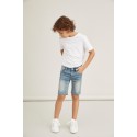 NAME IT Mini/Kids Theo Denim Shorts - Light Blue Denim