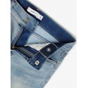 NAME IT Mini/Kids Theo Denim Shorts - Light Blue Denim