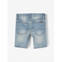 NAME IT Mini/Kids Theo Denim Shorts - Light Blue Denim