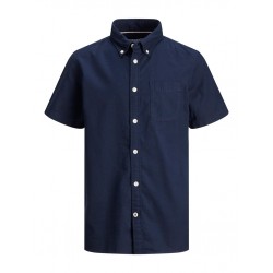 JACK & JONES JUNIOR Oxford Skjorte - Kortærmet | Drengetøj