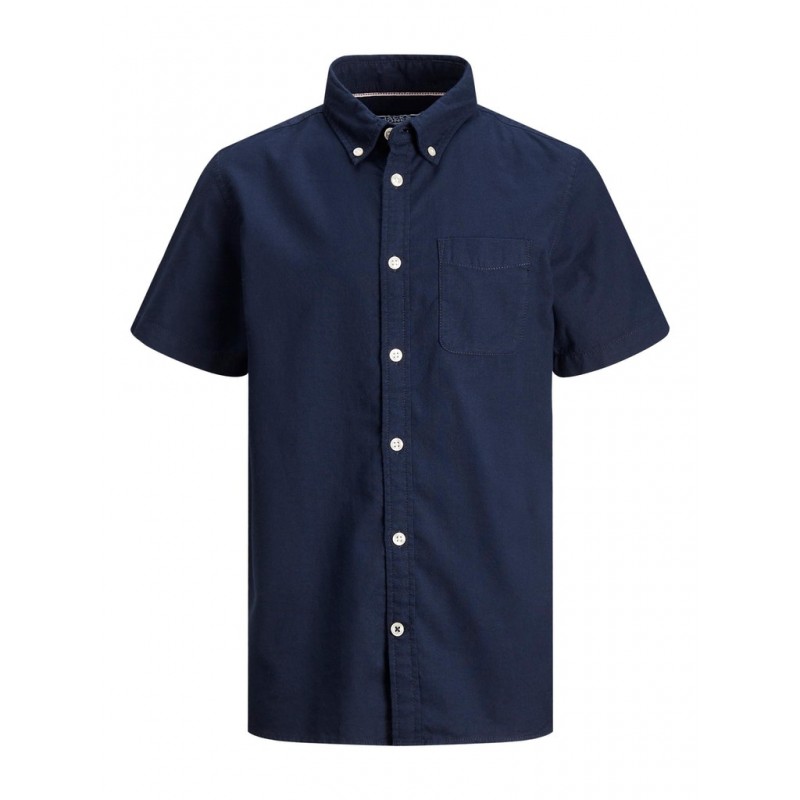 JACK & JONES JUNIOR Oxford Skjorte - Kortærmet | Drengetøj