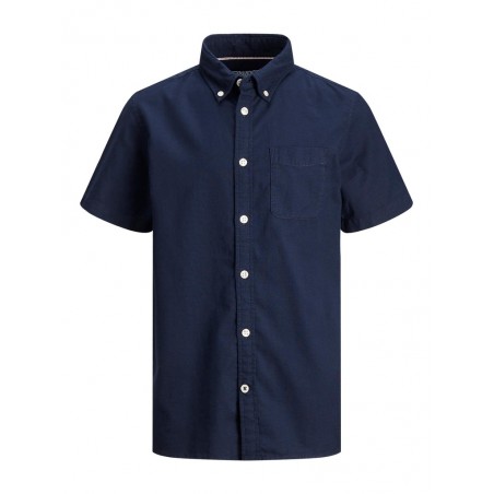 JACK & JONES JUNIOR Oxford Skjorte - Kortærmet | Drengetøj