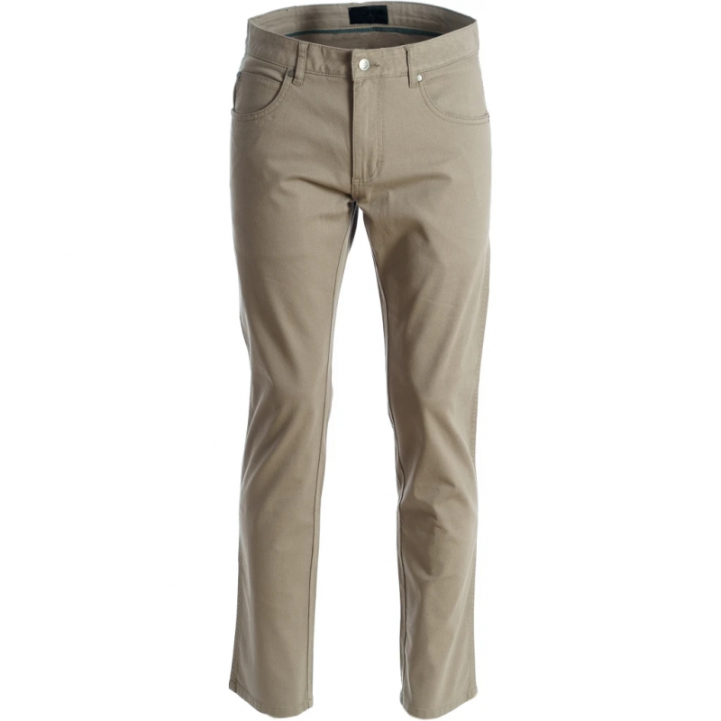 ROBERTO Rabi Twill Stretch Bukser - Sand