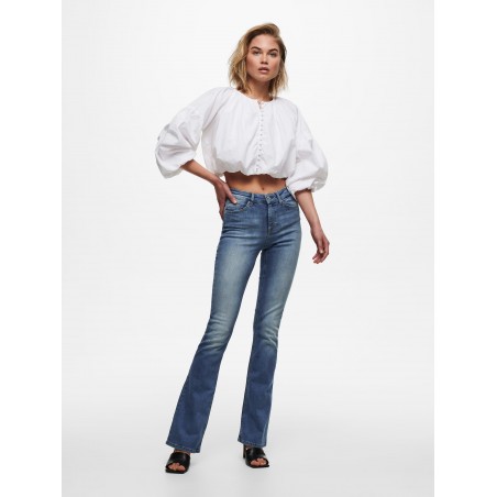 ONLY Blush Mid Flared Pants | The Best Buy