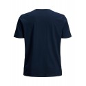 JACK & JONES PLUS FLORALL PRINT T-SHIRT -  Navy Blazer