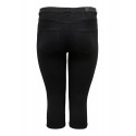 ONLY CARMAKOMA Augusta Højtaljede Skinny Knickers - Sort