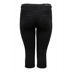 ONLY CARMAKOMA Augusta Højtaljede Skinny Knickers - Sort