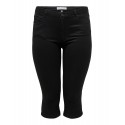 ONLY CARMAKOMA Augusta Højtaljede Skinny Knickers - Sort