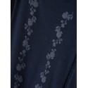 NAME IT Mini Hedvig Top Med Flæser - Dark Sapphire