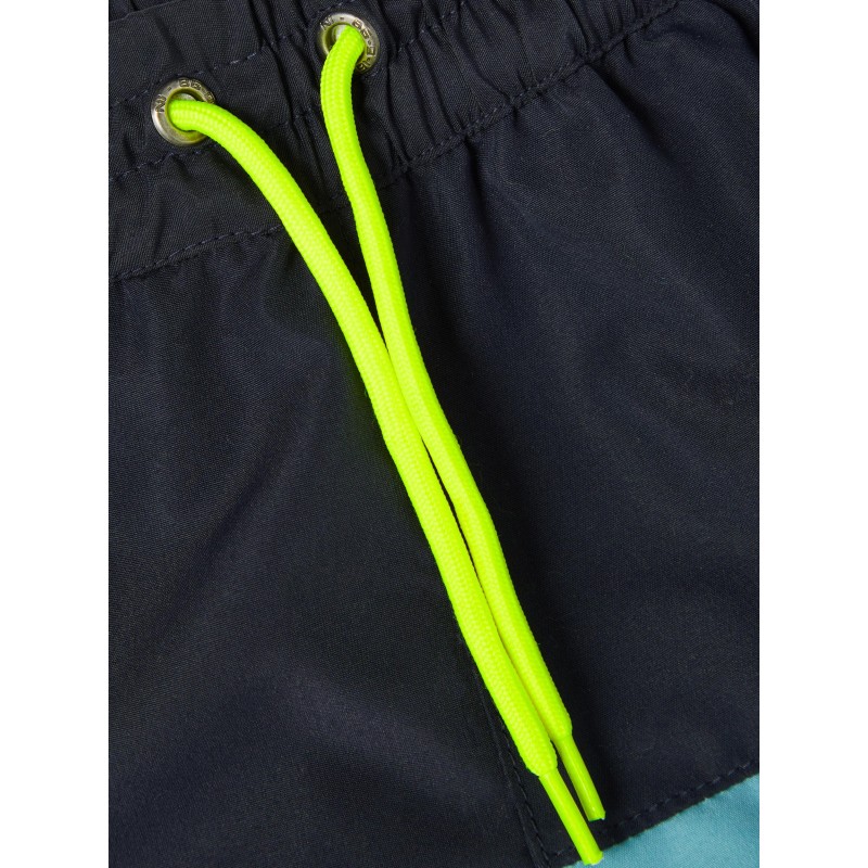 NAME IT Mini Ruddy lange badeshorts -  Dark Sapphire