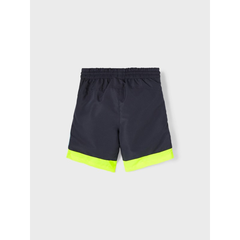NAME IT Mini Ruddy lange badeshorts -  Dark Sapphire