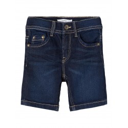 Name It Mini Sofus lange Denim Shorts - Dark Blue Denim