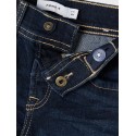 Name It Mini Sofus lange Denim Shorts - Dark Blue Denim