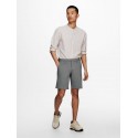 ONLY & SONS Mark Chino Shorts - Medium Grey Melange