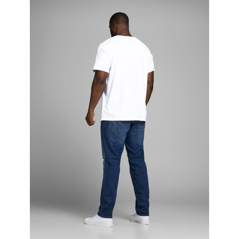 Økologisk bomuld: JACK & JONES PLUS ORGANIC BASIC TEE S/S The Best Buy