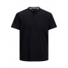 JACK & JONES STRETCH POLOSHIRT - Sort
