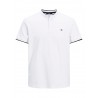 JACK & JONES STRETCH POLOSHIRT - Hvid