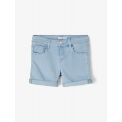 NAME IT KIDS SALLI DENIM SHORTS - Light Blue Denim