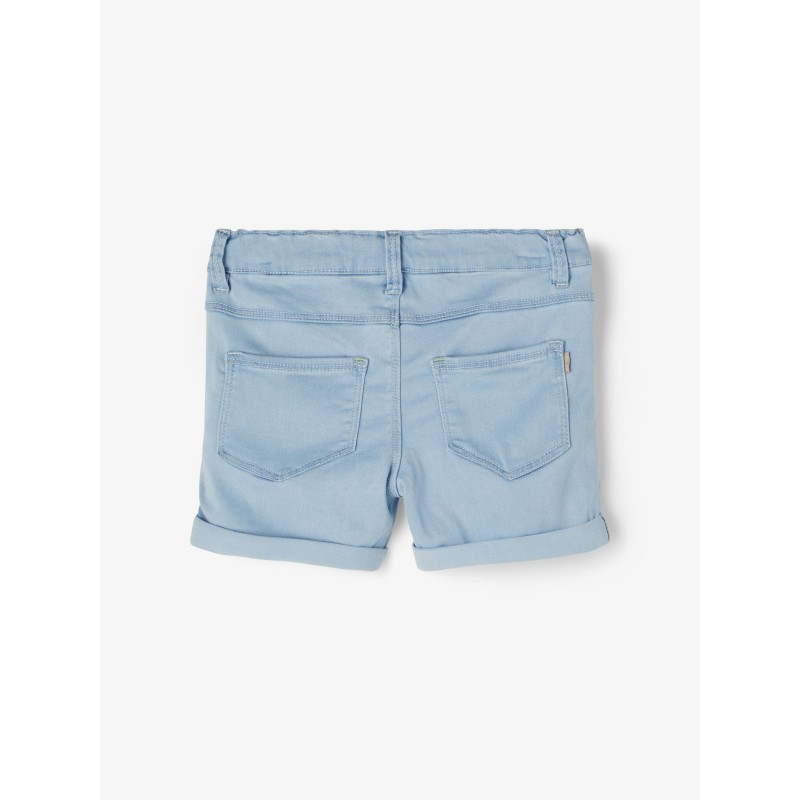 NAME IT KIDS SALLI DENIM SHORTS - Light Blue Denim
