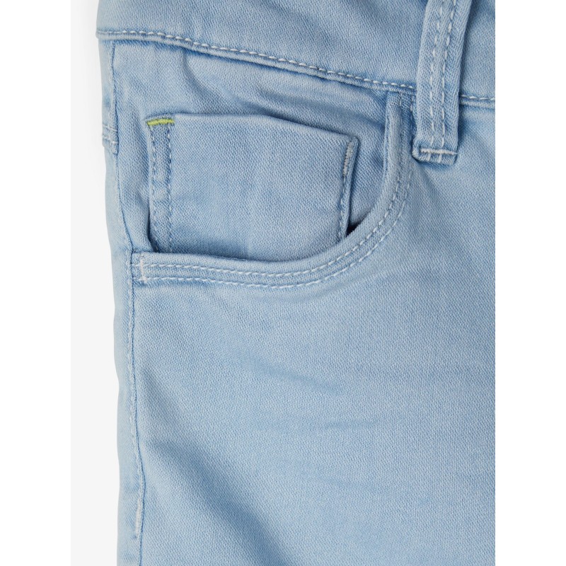 NAME IT KIDS SALLI DENIM SHORTS - Light Blue Denim