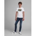 JACK & JONES Junior Liam Skinny - Blue Denim