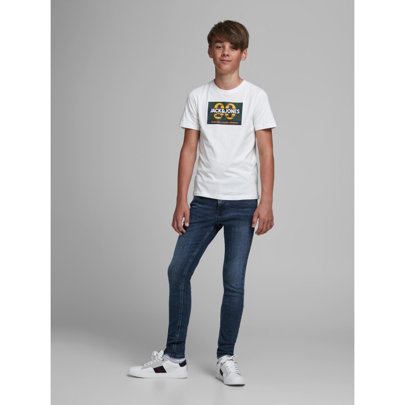 JACK & JONES Junior Liam Skinny - Blue Denim