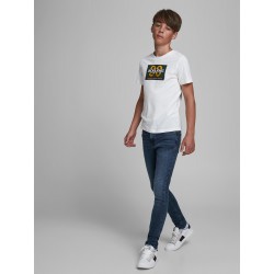 JACK & JONES Junior Liam Skinny - Blue Denim