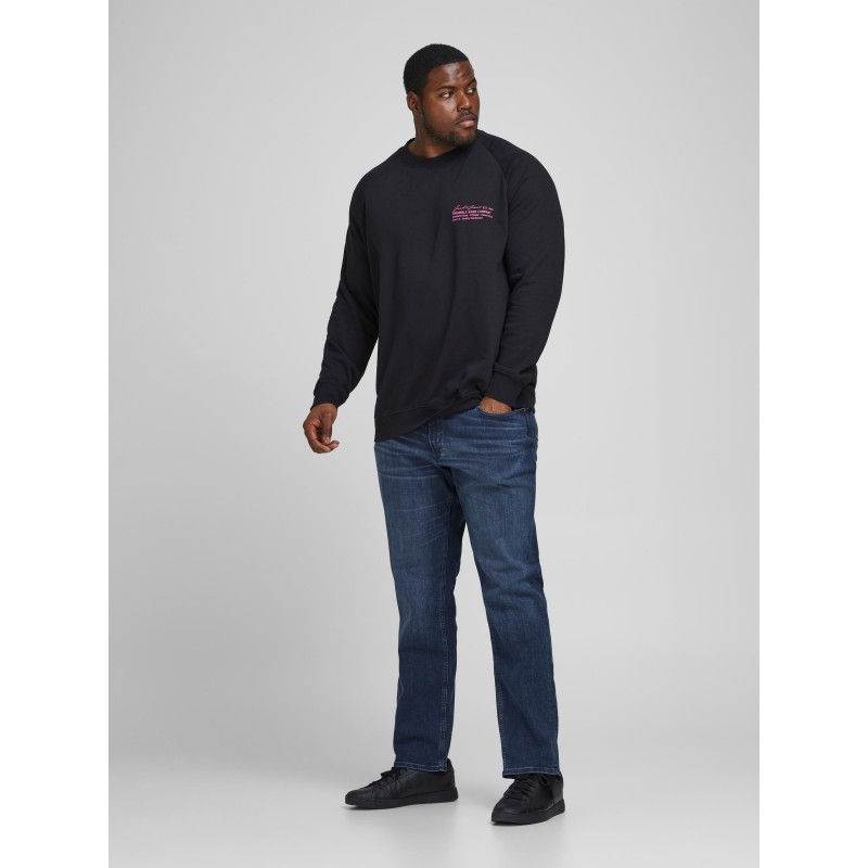 JACK & JONES Plus Glenn Jeans Slim Fit  - Blue Denim