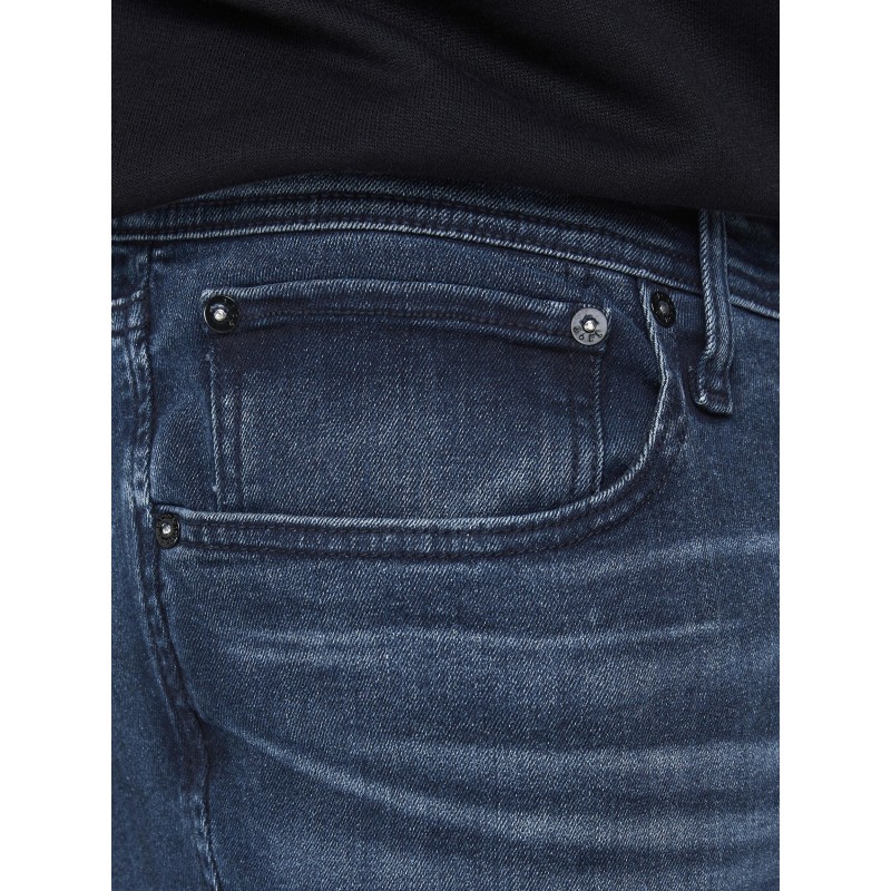 JACK & JONES Plus Glenn Jeans Slim Fit  - Blue Denim