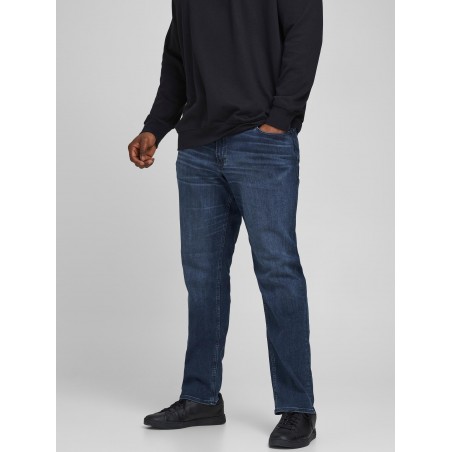 JACK & JONES Plus Glenn Jeans AM 812 Slim Fit  - Blue Denim