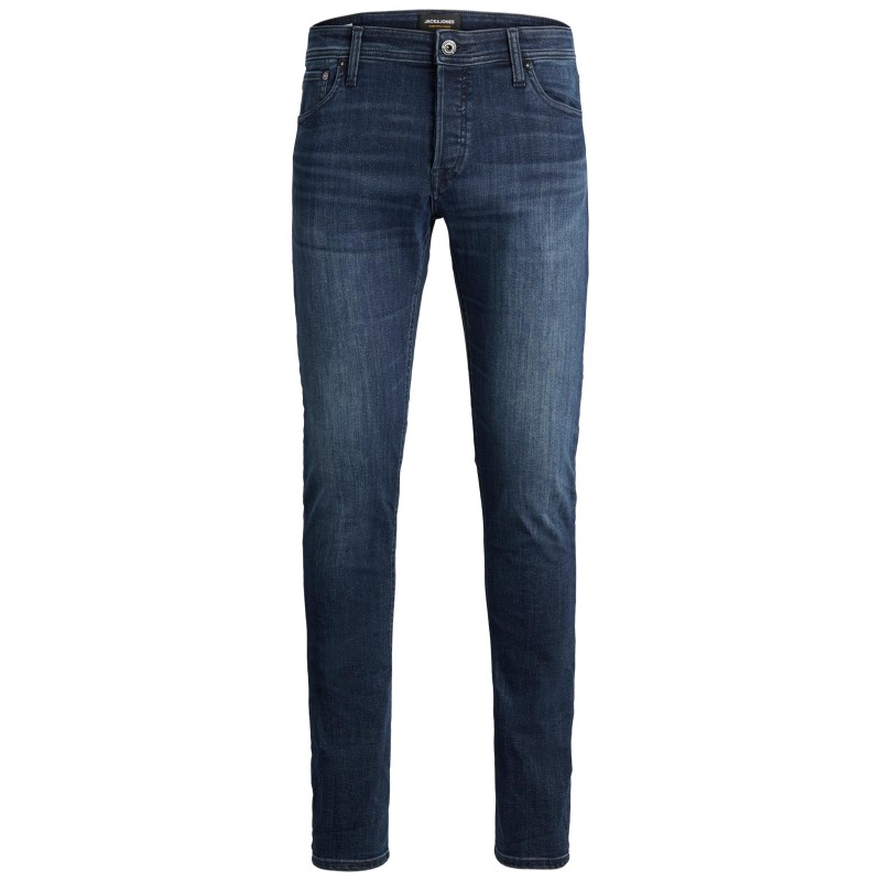 JACK & JONES Plus Glenn Jeans Slim Fit  - Blue Denim