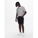 ONLY & SONS Ply Denim Shorts - Black Denim