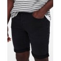 ONLY & SONS Ply Denim Shorts - Black Denim