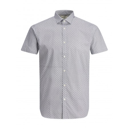 JACK & JONES Kortærmet Skjorte med Stretch | Køb Online