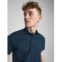 JACK & JONES Kortærmet Skjorte med Stretch | Køb Online