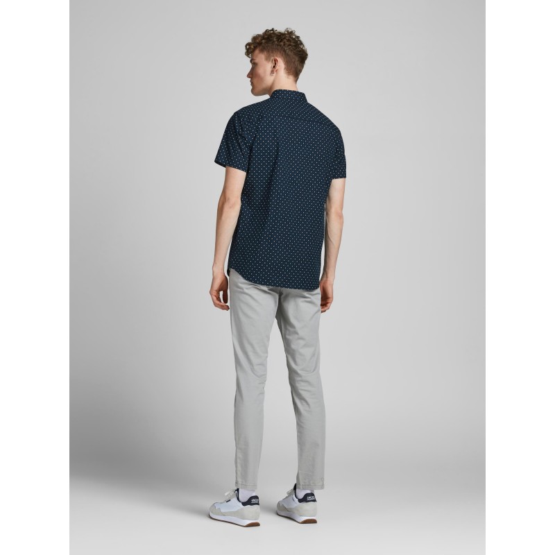 JACK & JONES Kortærmet Skjorte med Stretch | Køb Online
