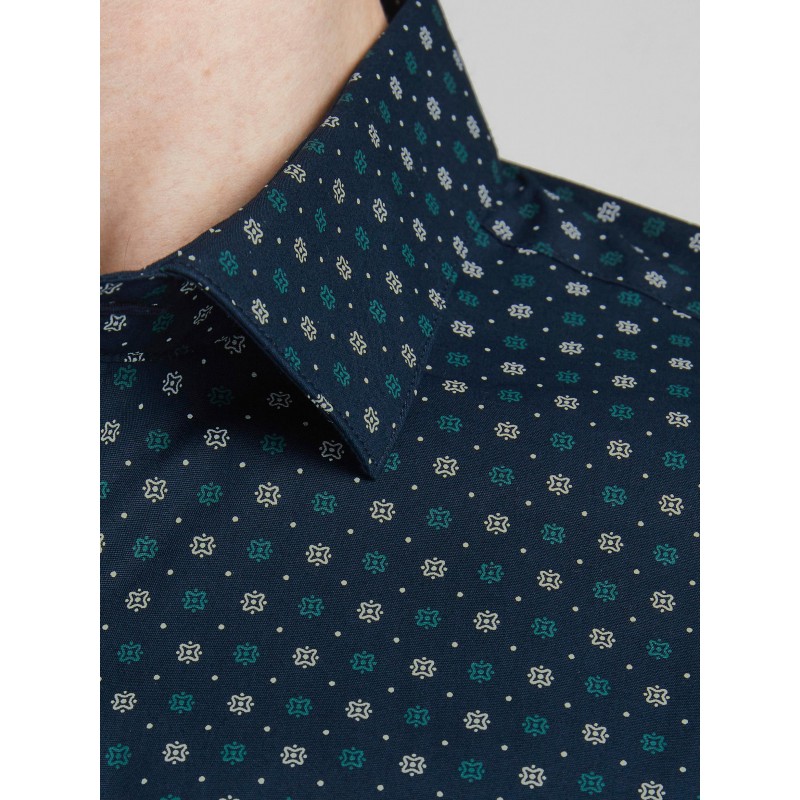 JACK & JONES Kortærmet Skjorte med Stretch | Køb Online