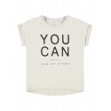 NAME IT KIDS Flakje CAPSL TOP S/S - Peyote Melange