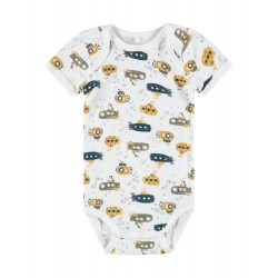 NAME IT BABY/MINI 3-Pak Bodystocking Kortærmet - Legion Blue