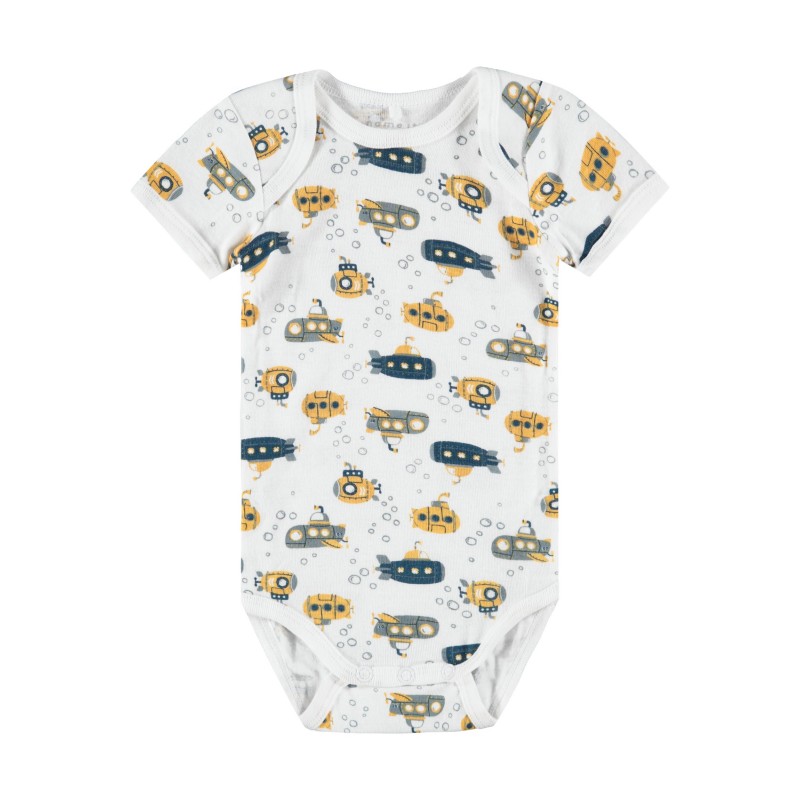 NAME IT BABY/MINI 3-Pak Bodystocking Kortærmet - Legion Blue