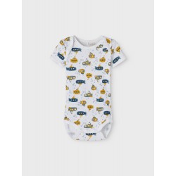 NAME IT BABY/MINI 3-Pak Bodystocking Kortærmet - Legion Blue