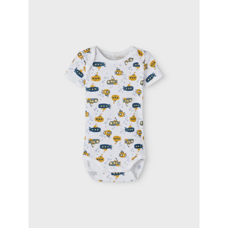 NAME IT BABY/MINI 3-Pak Bodystocking Kortærmet - Legion Blue