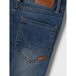 NAME IT MINI THEO Slim DENIM JEANS - DARK BLUE DENIM