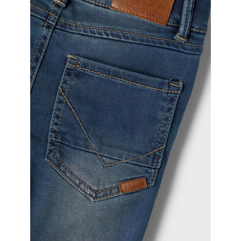 NAME IT MINI dreng - Theo slim denim jeans - Dark Blue Denim