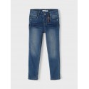 NAME IT MINI dreng - Theo slim denim jeans - Dark Blue Denim