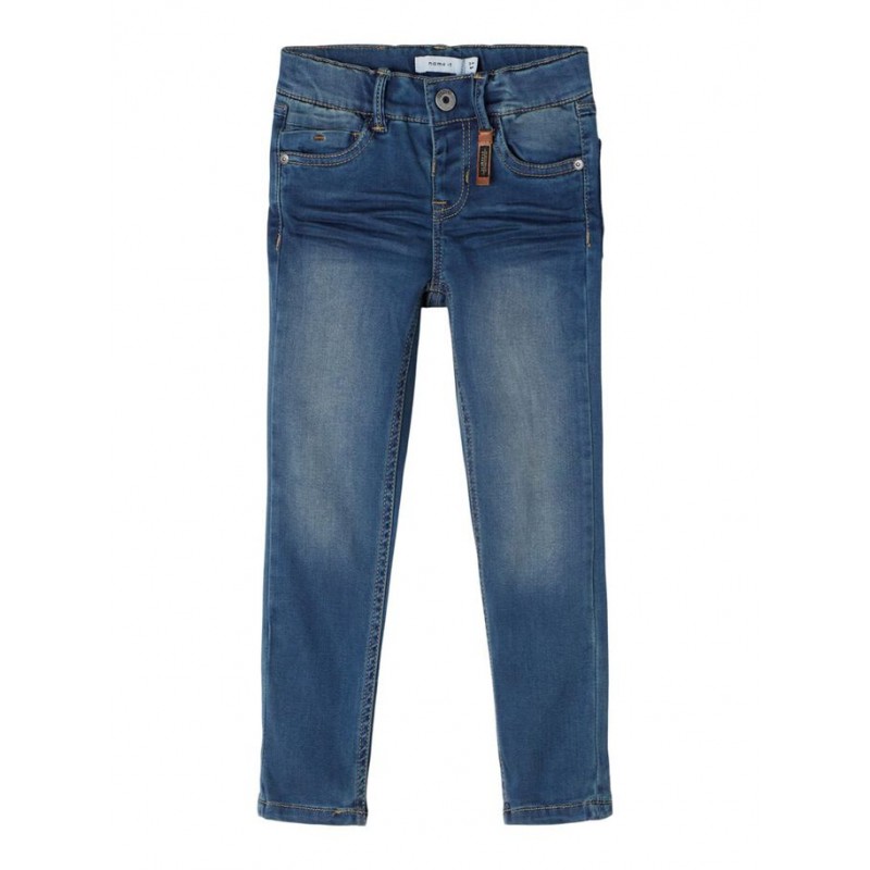 NAME IT MINI dreng - Theo slim denim jeans - Dark Blue Denim