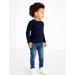 NAME IT MINI dreng - Theo slim denim jeans - Dark Blue Denim