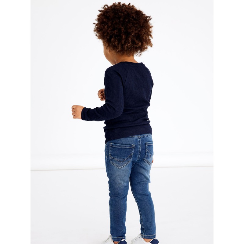 NAME IT MINI dreng - Theo slim denim jeans - Dark Blue Denim
